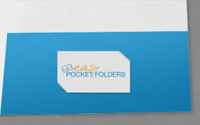Conformer® expanding reinforced 2 pocket folder. Business Card Slits For Presentation Folders Easy Pocket Folders Easy Pocket Folders