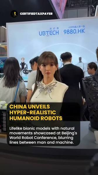 China's first 10,000-unit-per-year humanoid robot production line is now  live in southern Guangdong Province. One robot rolls out every 30 minutes.  With 100% digital assembly and 77 quality checks per unit, these