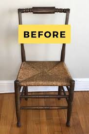 Diy Upcycled Old Wooden Chair Makeover Idea Old Wooden Chairs Wooden Chair Makeover Chair Makeover