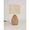 In addition to the wood, your choice of lamp shade can really influence the overall look of a natural wood lamp. 1