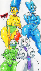 Rule34 - If it exists, there is porn of it  parasitedeath, marge simpson,  nicole watterson, toriel  4928685