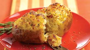 Tre Stelle Ricotta Stuffed Baked Potatoes Recipe Stuffed Baked Potatoes Recipes Vegetable Recipes