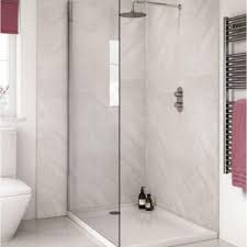 Its neutral trait makes it easy to combine gray with other colors. Large Subtle Grey Marble Shower Panel Decor Walls Flooring