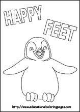 Happy Feet Coloring Pages Coloring Pages Happy Feet Cool Coloring Pages