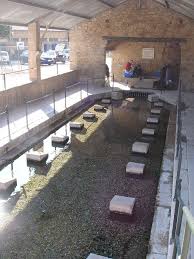 Lavoir D Alet Les Bains Une Commune Francaise Situee Dans Le Departement De L Aude Source D Eau Chaude Cite De Carcassonne Lavoir
