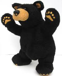 Black Bear Stuffed Animal Large Bearfoots Bears Plush Black Bear Jeff Fleming Jointed Teddy Big Sky Carvers Bearfoots Bearfoots Bears Bear Plush Black Bear