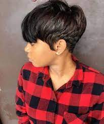 Short haircuts for black women are very versatile, the woman with this kind of style can rock any design and look elegantly beautiful. Short Hair Cuts