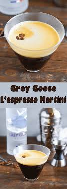 Grey Goose L Espresso Martini Recipe Martini Recipes Easy Espresso Martini Easy Drink Recipes