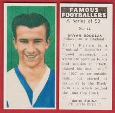 Blackburn Rovers Bryan Douglas England