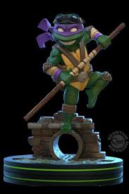 6) lay the pizza on the table and the four ninja turtles will come out. Teenage Mutant Ninja Turtles Q Fig Figure Donatello 13 Cm