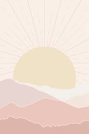 Iphone wallpaper graphic design squiggly lines in 2020 abstract iphone wallpaper instagram wallpaper minimalist wallpaper. Sunset Landscape Art Print Abstract Wallpaper Design Boho Wallpaper Wallpaper Iphone Boho