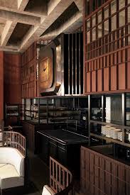 Maison Francois Brasserie London By He Guild Of Saint Luke Yellowtrace In 2020 Walnut Dining Chairs Polished Concrete Flooring White Brick Walls