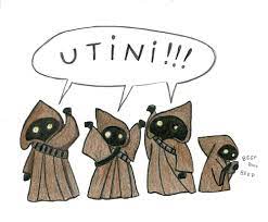 Jawas! Utini! by Jen Wojtowicz, available on Etsy #StarWars #Ewok #Yubnub  #ReturnOfTheJedi #MayTheFourth #Jawas #Wampa | Star wars jawa, Nerd, Star  wars