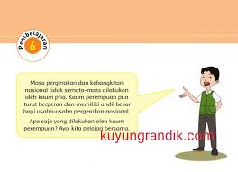 Maybe you would like to learn more about one of these? Kunci Jawaban Buku Siswa Kelas 5 Tema 7 Subtema 1 Pembelajaran 6 Halaman 71 73 75 76 Kuyung Randik