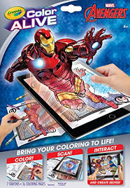 Sold by parisdeals26 and sent from amazon fulfillment. Crayola Avengers Color Alive Action Coloring Pages Buy Online In Angola At Angola Desertcart Com Productid 29622997