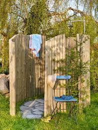 gartendusche in 7 schritten selber bauen das haus douche de jardin amenagement jardin douche exterieure