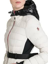 Shop Moncler Grenoble Grenoble Bruche French Flag Belted Puffer Ski Jacket Saks Fifth Avenue