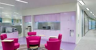 Beautiful Pink Office Interior Mary Kay By Gensler 4 Office Interior Design Beautiful Office Design Office Interiors