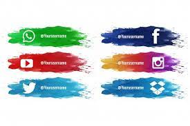 Download Social Media Lower Third Splash Watercolor Collection For Free Watercolor Splash Lower Thirds Infographic Design Template