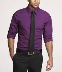 Black Suit With Lavender Shirt And Dark Purple Tie Google Search Purple Dress Shirt Purple Shirt Shirts