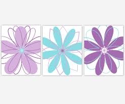 Check spelling or type a new query. Purple Lavender Aqua Teal Flower Wall Art Girl Bedroom Prints Modern Floral Design Home Decor Baby Girl Nursery Decor Toddler Room Set Of 3 Unframed Prints Dezignerheart Designs C Personalized