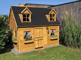 Spielhaus Barcelona Kesseldruckimpragniert In 2020 Spielhaus Selber Bauen Spielhaus Kinder Gartenhaus