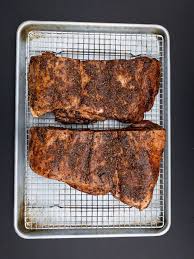 The brine keeps the pork loin moist while smoking. Homemade Smoked Bacon