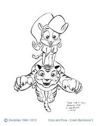 Crash Bandicoot Coco And Pura 2 Crash Bandicoot Characters Crash Bandicoot Bandicoot