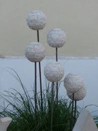 Beton Kugeln Diy Concrete Crafts Concrete Diy Cement Crafts