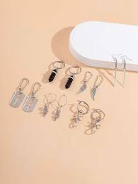 Is That The New 6pairs Wing & Snake Drop Earrings ??| ROMWE CANADA