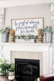 25 Fall Fireplace Mantel Decor Ideas The Turquoise Home You can tackle each of these home décor ideas in one day but the results will look like it took so much longer to pull off.