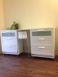 Tvilum scottsdale 6 drawer double dresser, white wood grain. Mobile Ikea Brimnes Dresser Connected With Table Top Home Brimnes Ikea