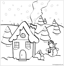 Click on an image below. Christmas House 1 Coloring Pages Holidays Coloring Pages Free Printable Coloring Pages Online