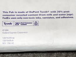 Faq free volume computer recycling. Recycling Tyvek Another Small Way To Deal With Plastic At Work And Home My Plastic Free Life