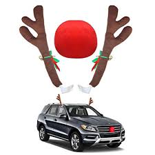 Time for a new car and not sure where to start? Ubooms 1 Set Car Antlers Christmas Reind Buy Online In Guyana At Desertcart