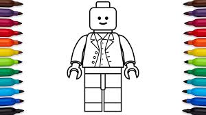 On average, that is 86 lego bricks for every single person on the earth. How To Draw A Simple Lego Minifigure Easy Drawing Video For Kids Coloring Pages Youtube