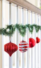 *step up* your holiday style with these ideas. Christmas Staircase Decorating On A Dime In My Own Style