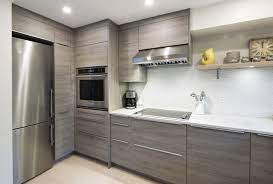 Check spelling or type a new query. Grey Wood Look Modern Kitchen Contemporary Kitchen Vancouver By Fontile Kitchen Bath Houzz