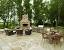 Stone Outdoor Fireplace
