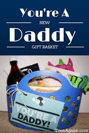 Whiskey set new dad gift the most amazing first time dad gifts are sets that he can use to relax in his down time between caring for his baby. You Re A New Daddy Gift Basket For New Dads True Agape New Daddy Gifts New Baby Products Baby Shower Gifts