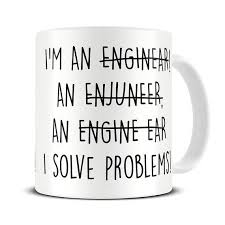 Engineer Gifts Funny Engineer Spelling Coffee Mug Engineer Etsy In 2021 Engineering Gifts Gifts In A Mug Boyfriend Graduation Gift