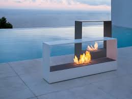 Bioethanol Fireplace Llar By Gandia Blasco Design Borja Garcia With Images Outdoor Gas Fireplace Freestanding Fireplace Modern Outdoor Fireplace