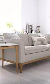 Former tennis pro maria sharapova partners with rove concepts for her debut furniture collection.the maria collection incorporates natural textures with warm, neutral tones overlaid on delicately curated design. The Loren Sofa Cushioned And Neatly Upholstered In Baltic Mist Dining Room Sofa Mid Century Lounge Chairs Sofa Scandinavian Style