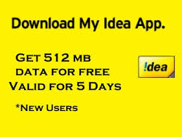 Stay home and use the my idea app for recharges, bill payments, service requests and queries. My Idea App Get 512mb Data Free First Time Registration Only Wap5 Amazon Flipkart Offers And Discounts