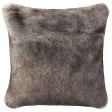 Skold Cushion Cover Sheepskin White Ikea In 2020 Cushion Cover Cushion Pillow Covers Dark Grey Couches