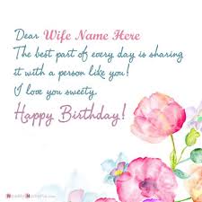 Saying no will not stop you from seeing etsy ads or impact etsy's own personalization technologies, but it may make the ads you see less relevant or more repetitive. Birthday Wishes Message For Wife Name Greetings Images Download