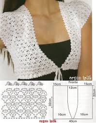 Bolero Cu Schema Crochet Bolero Crochet Shrug Crochet