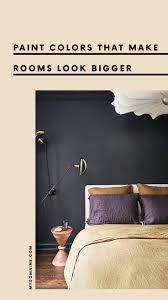 Neutral colors are the easiest colors to use for one simple reason: 6 Paint Colors That Make A Room Look Bigger Small Bedroom Paint Colors Small Room Paint Color Small Bedroom Colours