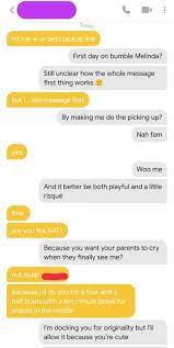 When you deliver awesome opening lines for online dating sites and apps, your chances of before things go too far, find a good point to ask a date using a tdl and you can continue these types hey man, commonalities matter. 24 Best Bumble Pick Up Lines For Guys Tested In 2020