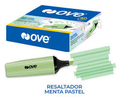 RESALTADOR MENTA PASTEL OVE